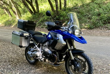 2012 BMW R 1200 GS motorcycle for rent near San Luis Obispo, CA