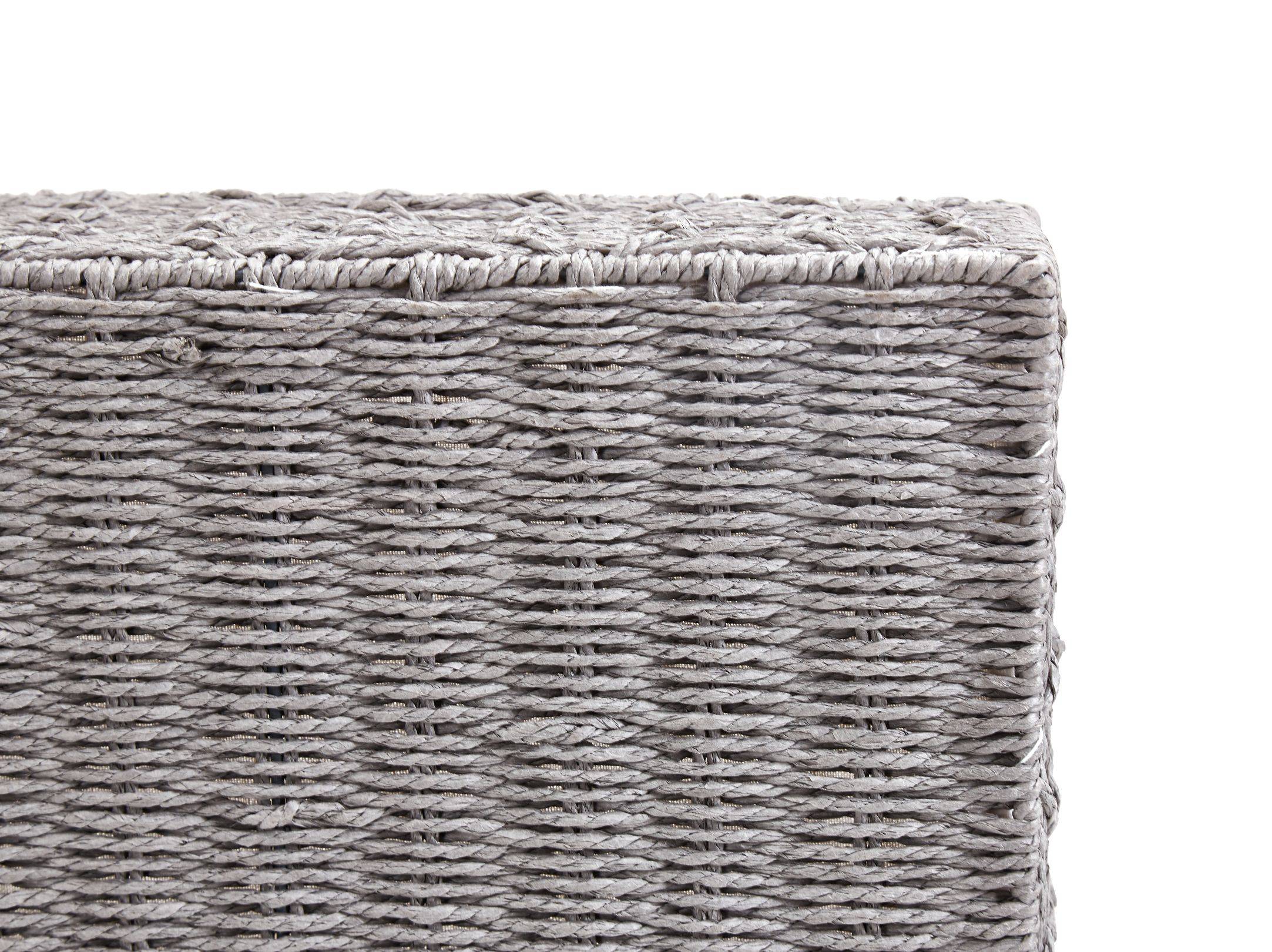 Durable fabric storage basket