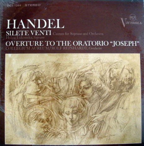 ★Sealed★ RCA Victrola / REINHARDT, - Handel Silete Vent...
