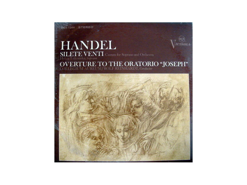 ★Sealed★ RCA Victrola / REINHARDT, - Handel Silete Venti, Original!