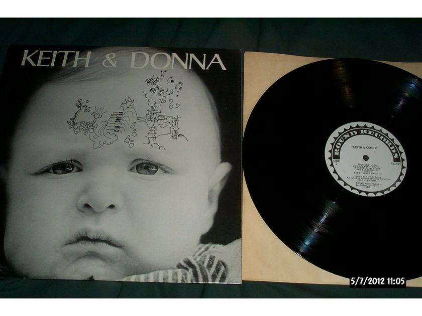 Keith & Donna(Grateful Dead) - Keith & Donna LP NM Round Label