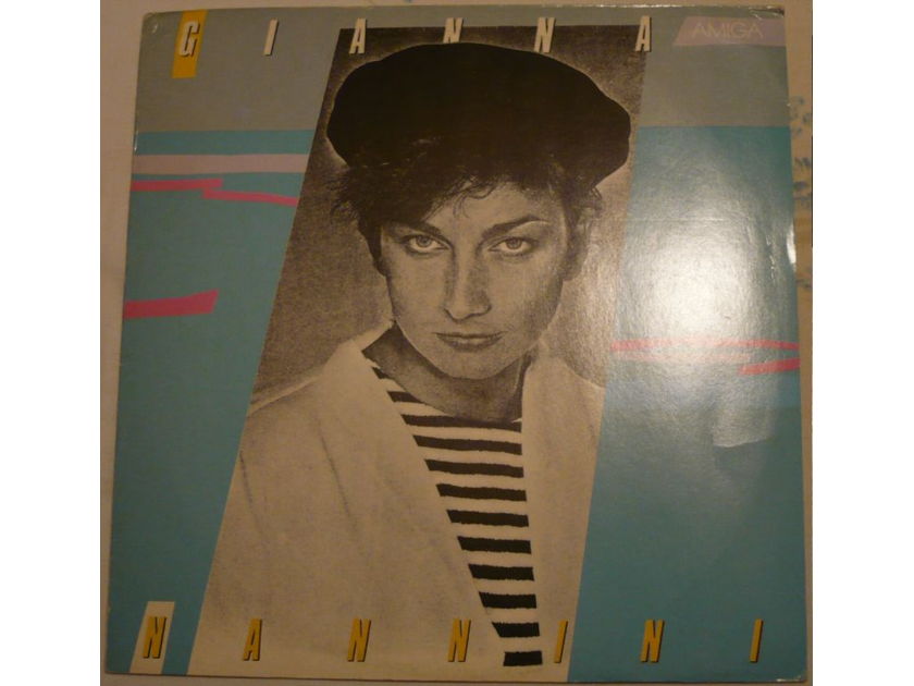 Gianna Nannini. - From "Latin" (1982) & "Lover Puzzle" (1984). Amiga. East Germany.