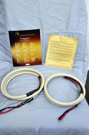 Cardas Neutral Reference Speake Cables - 2.5M pair w/Ce...