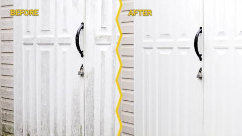 Removing Rust from Door