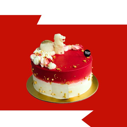 'Our Home' SG60 National Day Cake 