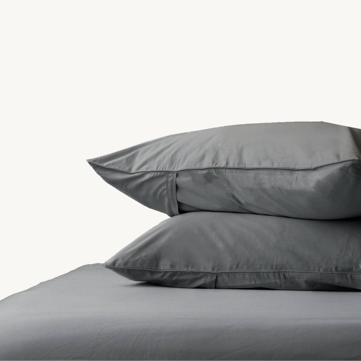 Everyday TENCEL Bed Sheets Fitted Sheet Set Mist Grey