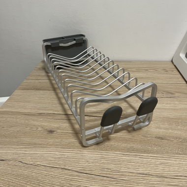 Compact dishes drying rack