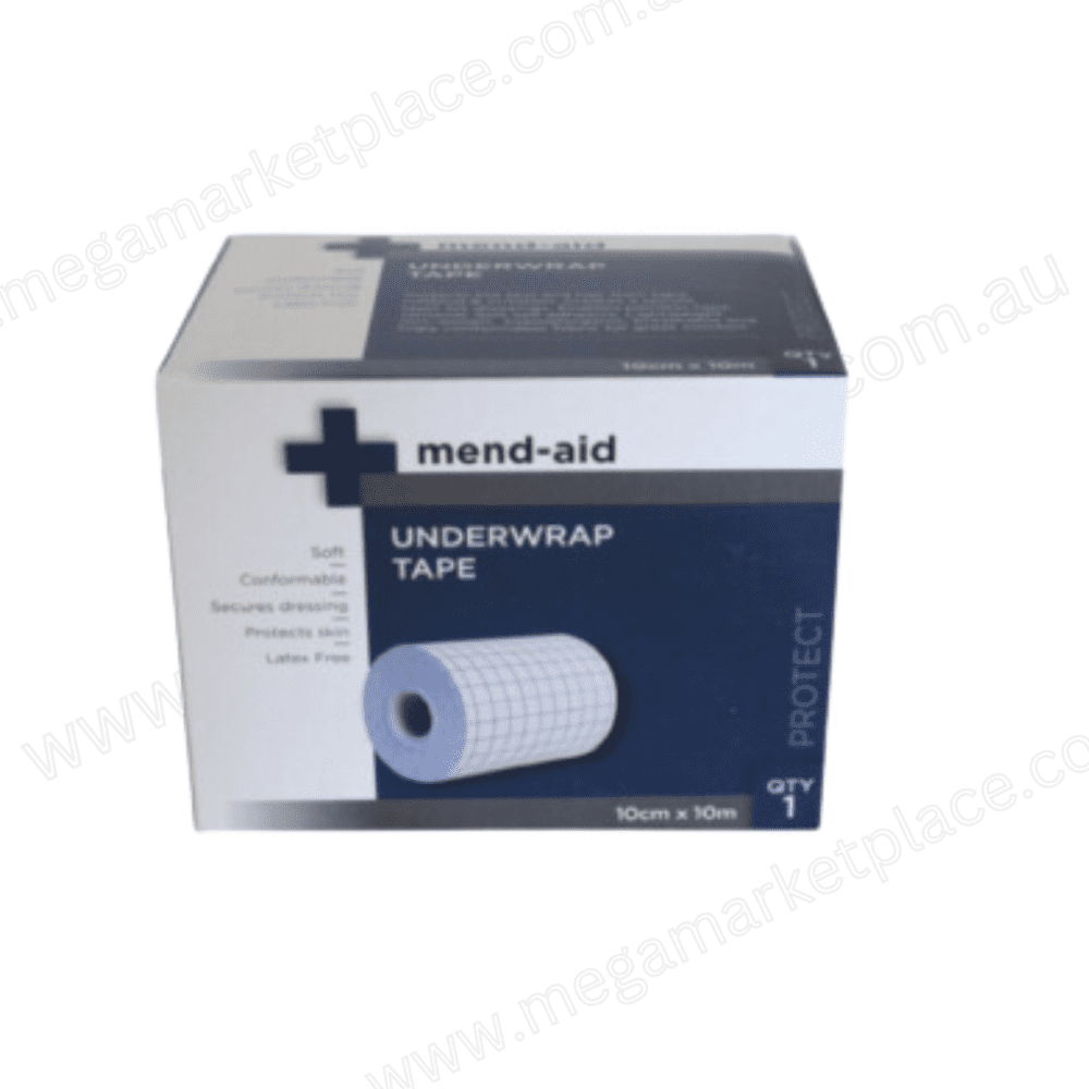MEND-AID UNDERWRAP TAPE 10CM X 10M
