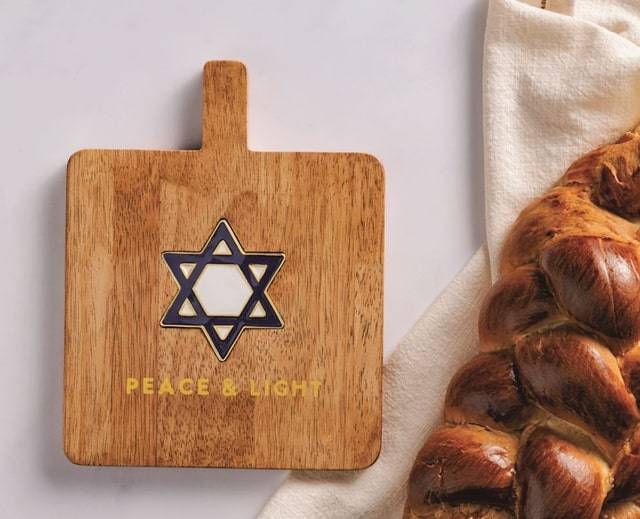 Raz Imports Wooden Sleigh With Winter Natural Arrangement and Pinecone Christmas Home Decor