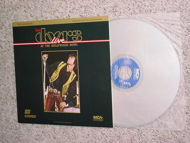12 INCH Laserdisc movie - The Doors live at the hollywo...