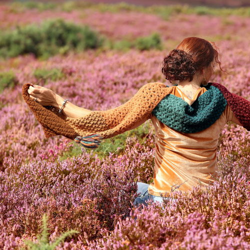 Farben des Herbstes Tuch