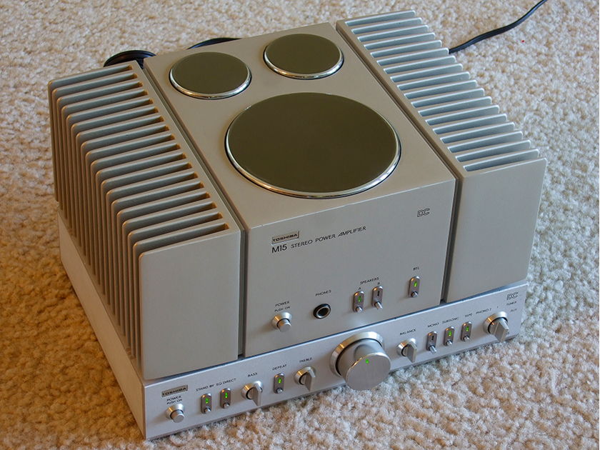 Toshiba SC-M15 & SY-C15 Amplifier & Preamp For Sale