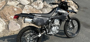2023 KAWASAKI KLX300 motorcycle for rent near Sandstone, WV