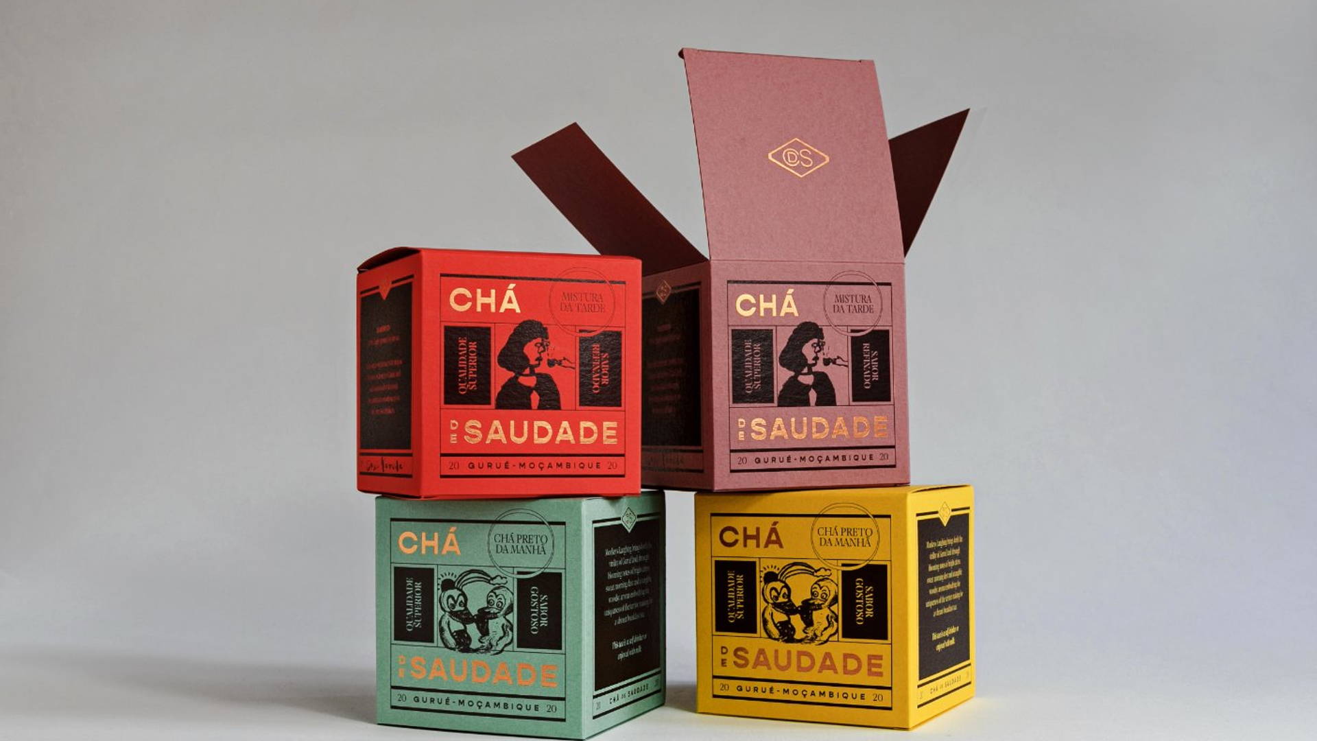 Featured image for Chá De Saudade's Packaging Is Elevated Yet Still Approachable