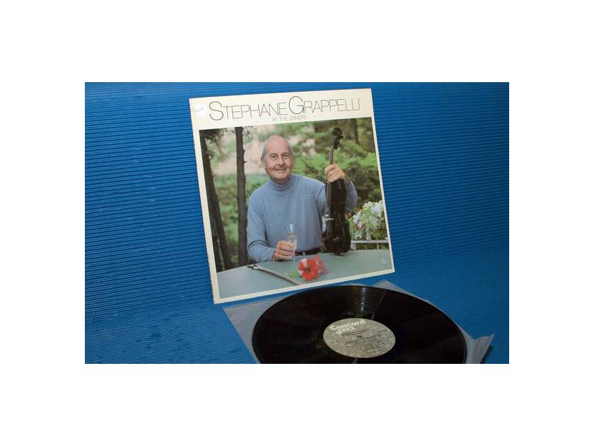STEPHANE GRAPPELLI -  - "At the Winery" -  Concord Jazz 1981