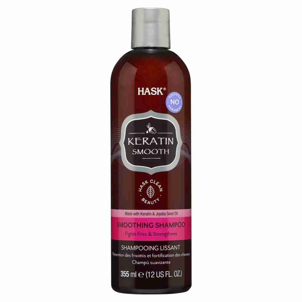 Hask Keratin Smooth Smoothing Shampoo 355 Ml - Image 2