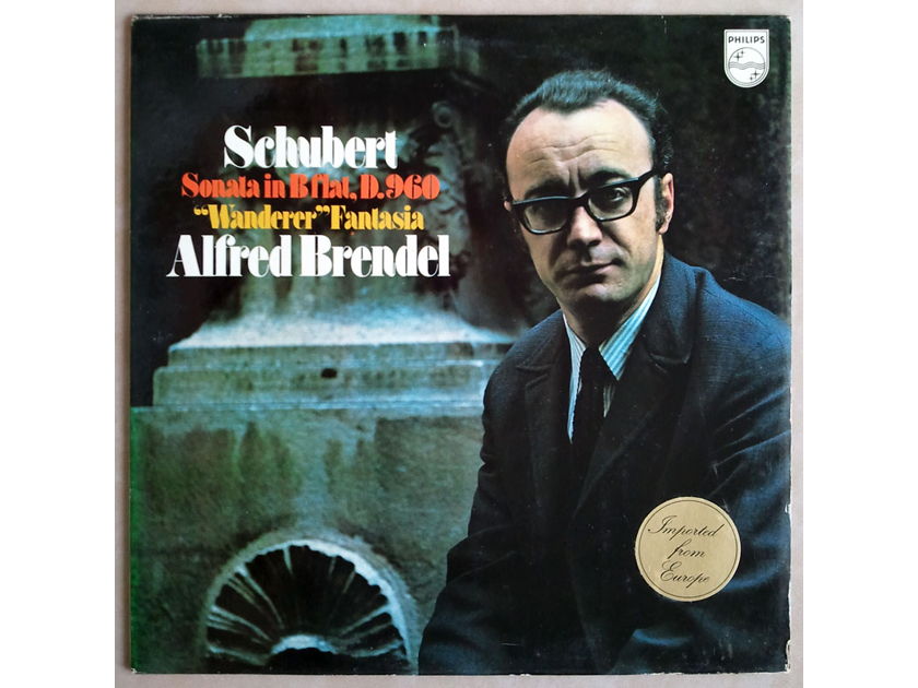 PHILIPS | BRENDEL/SCHUBERT - Sonata in B flat D.960, Wanderer Fantasia / NM