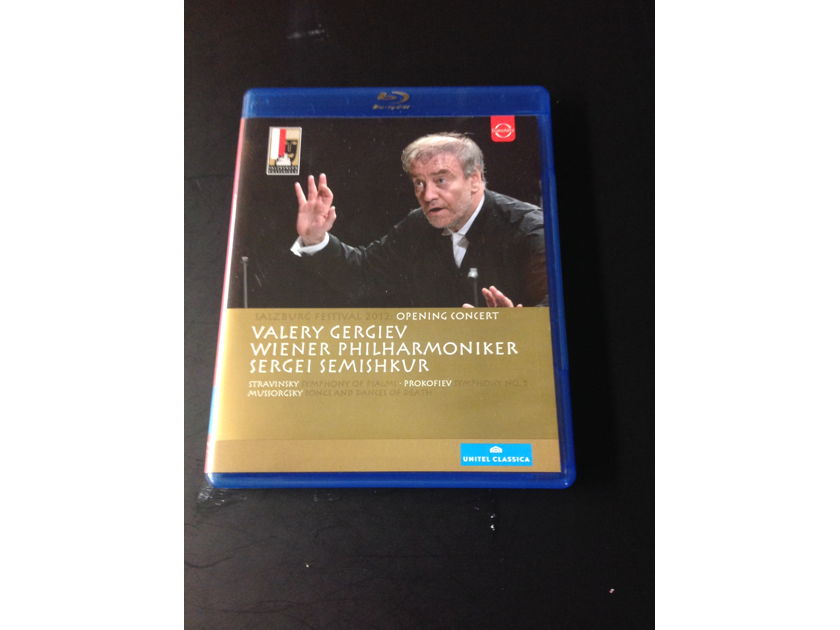 Weiner Philharmonica Live at The Salzburg Festival - 2012 on Blu Ray Video conducted by Valery Gergiev Mint, as new for your Oppo Player!