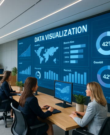 จอสำหรับ Data Visualization