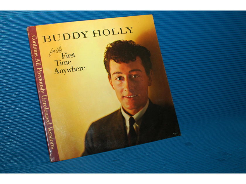 BUDDY HOLLY   - "For the First Time Anywhere" -  MCA 1983 Mono SEALED!