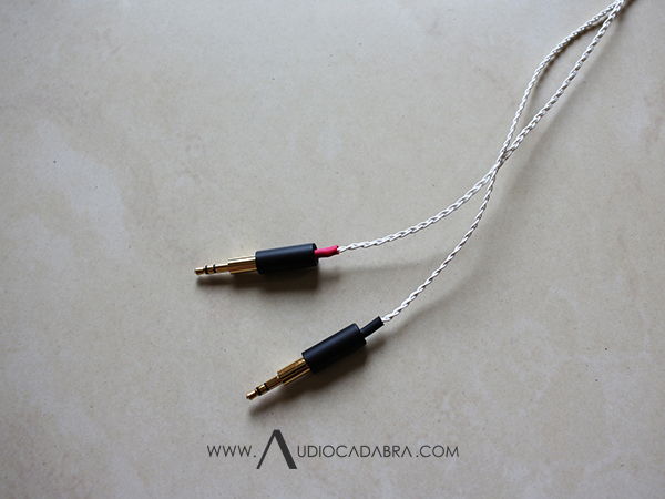 Audiocadabra Ultimus3 Solid-Silver Beyerdynamic T1 Headphone Upgrade Cable