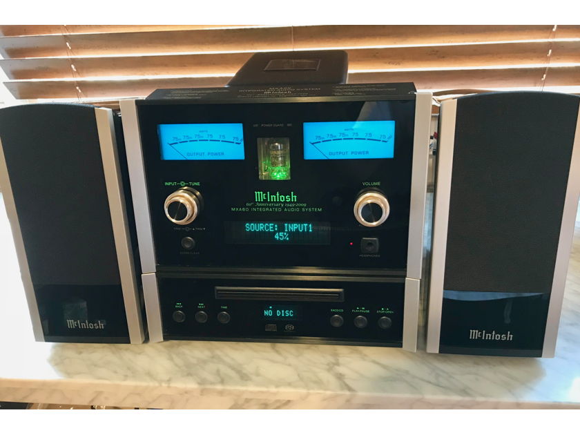 McIntosh MXA60 - Limited anniversary model, 75wpc, spare tube included