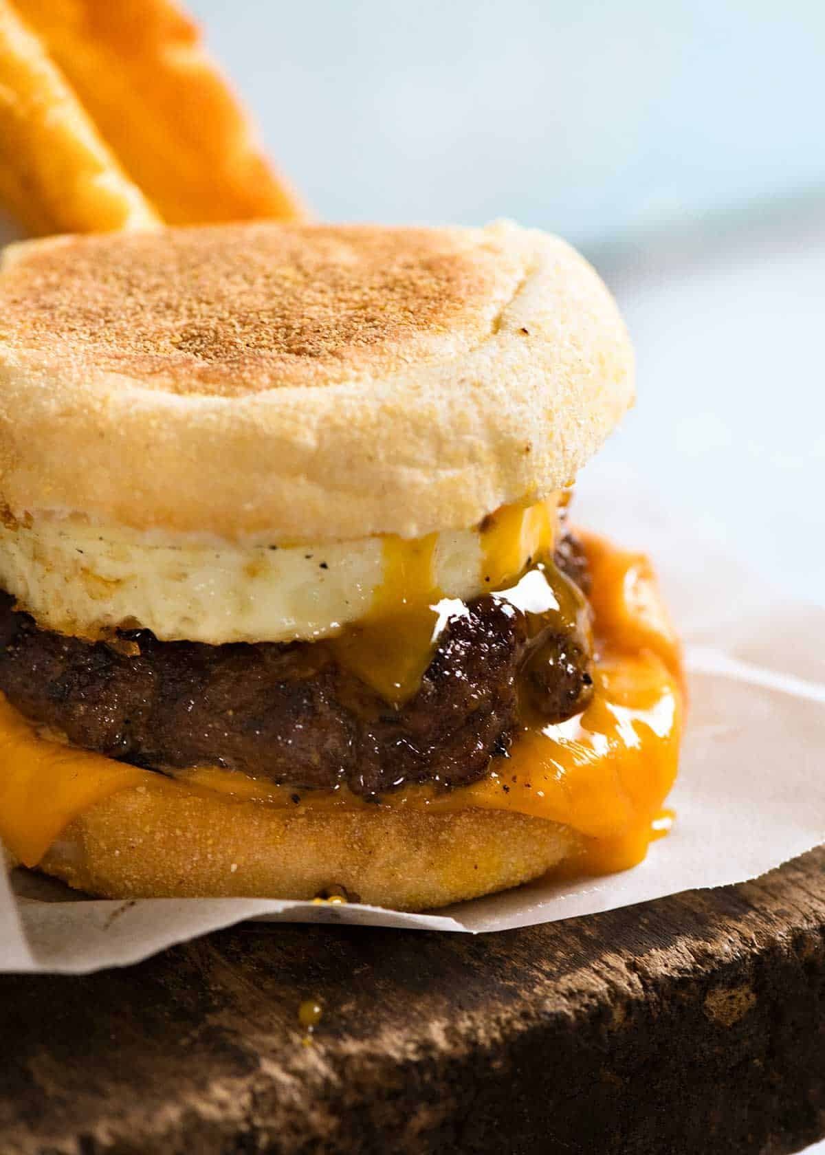 Homemade Sausage and Egg McMuffin - RecipeTin Eats