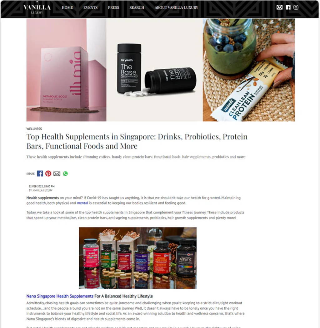 Nano Singapore Partners: PUMA