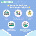 Favorite Bedtime Routine Activities | The Milky Box