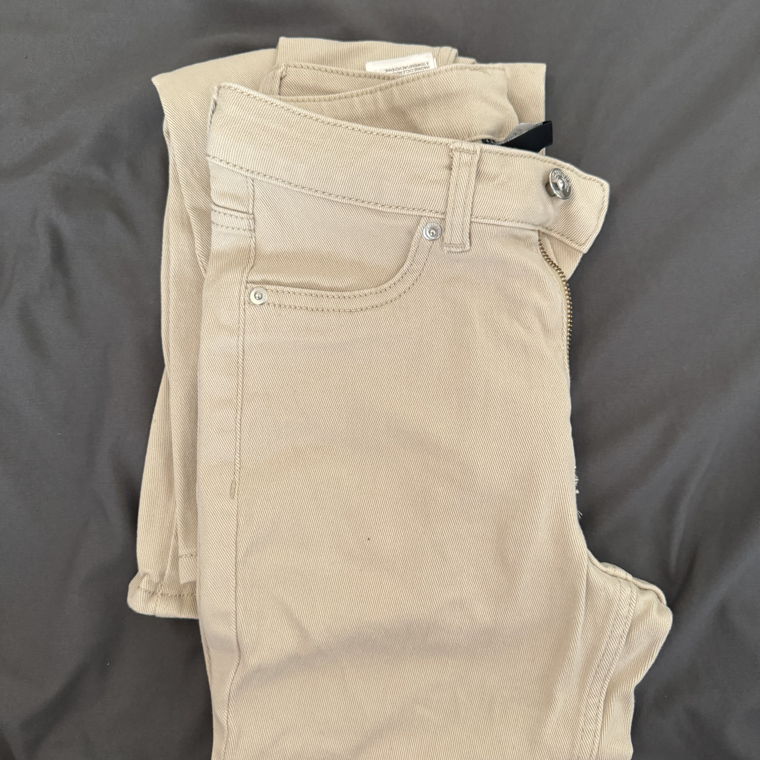 Jeans bootcut beige 32 HM divided 