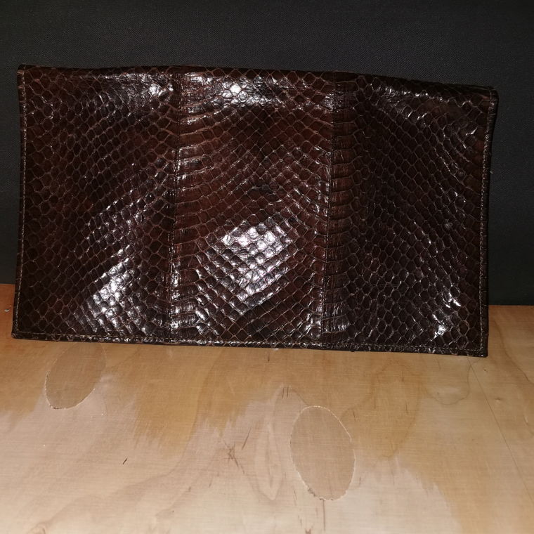 Vintage Snake Leather Handbag 