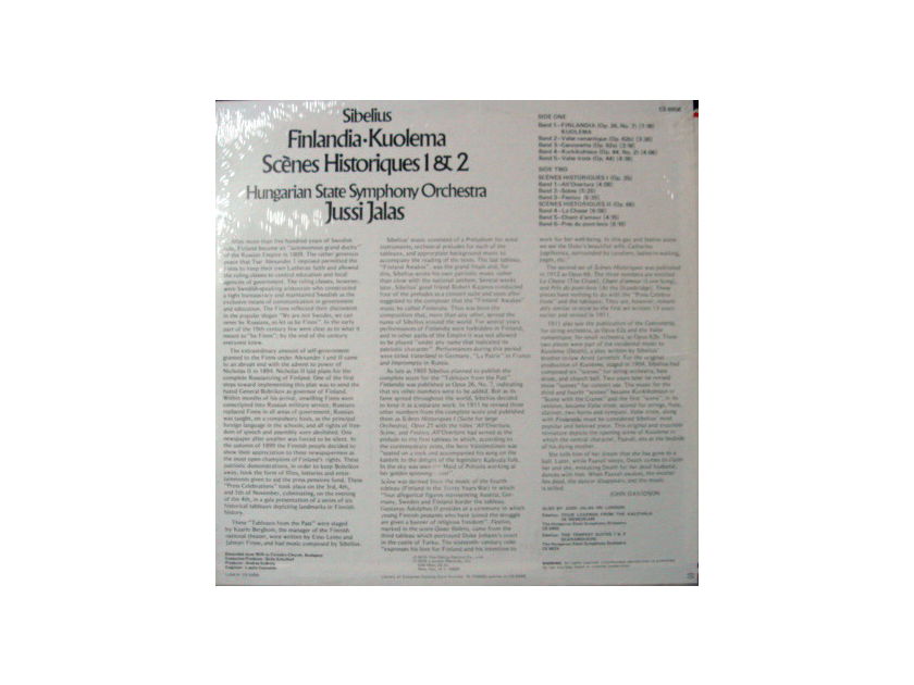 ★Sealed★ London-Decca / - JALAS, Sibelius Finlandia!