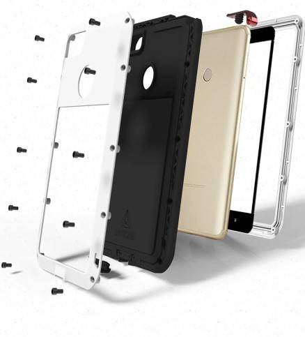 Ultra-resistant protective shell for iphone