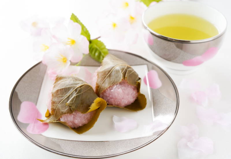 桜餅葉っぱ