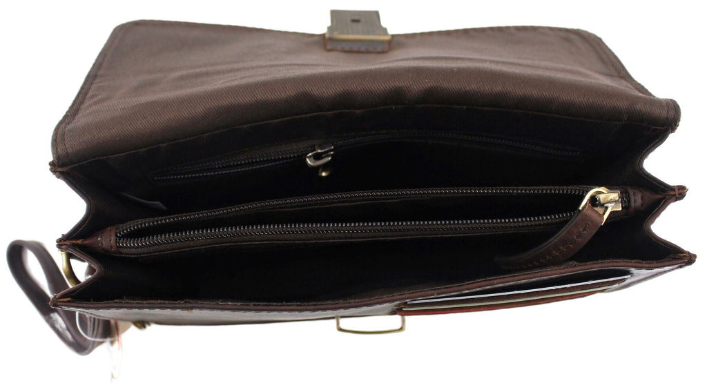 PULL UP LEATHER MEN'S CLUTCH BAG STYLE 51013 - Image 4