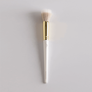 GOLD LUXE MAKEUP BRUSH "SMALL STIPPLING HIGHLIGHTER" (MODELROCK)