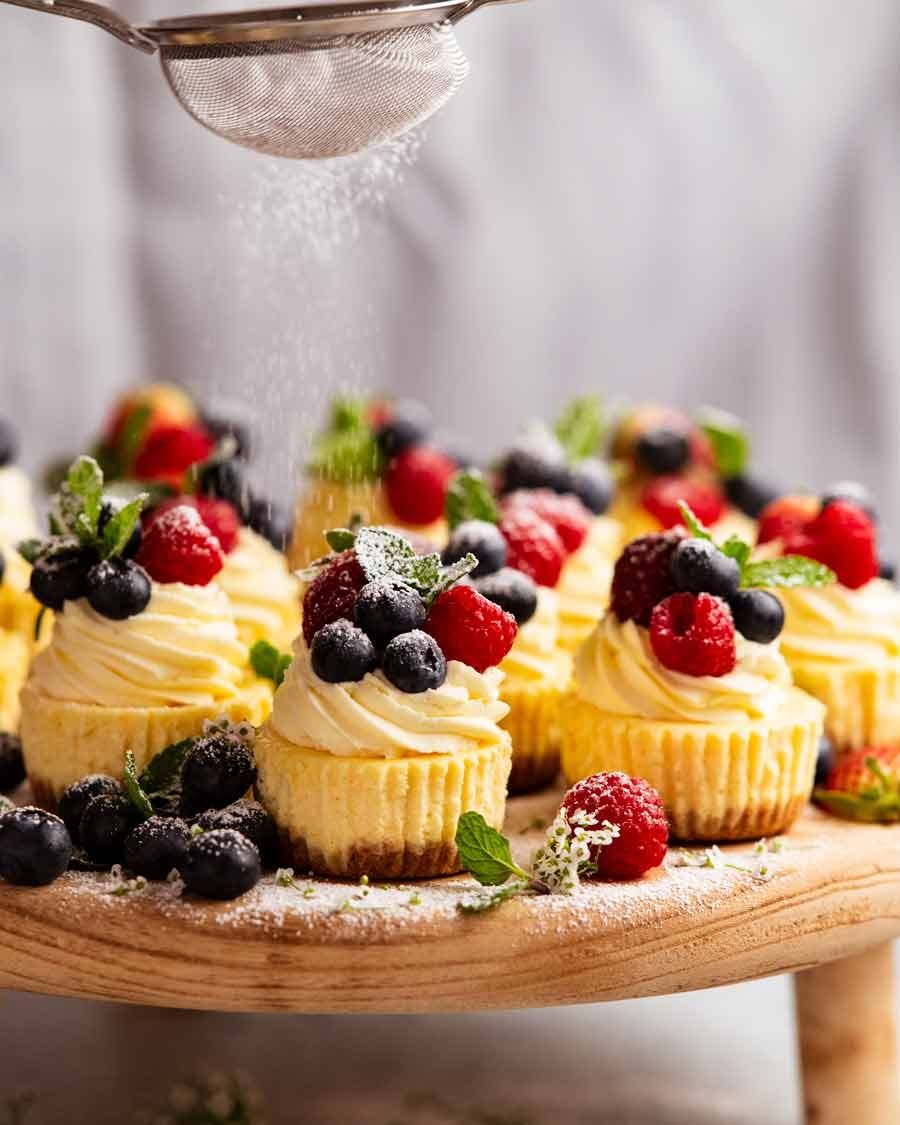 Mini Cheesecakes - RecipeTin Eats