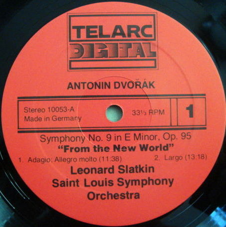 ★Audiophile★ Telarc / SLATKIN, - Dvorak Symphony No. 9 ...