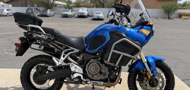 2012 YAMAHA SUPER TENERE motorcycle for rent near Marana, AZ