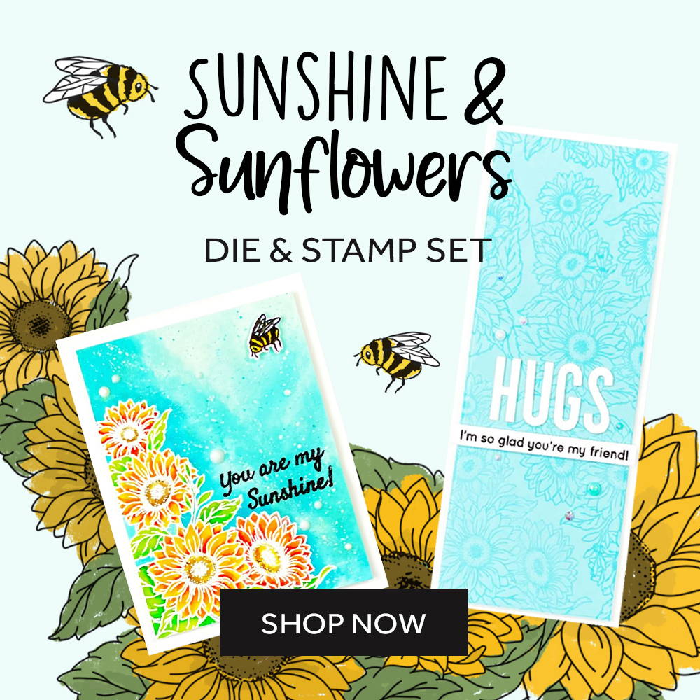 Sunflowers Stamps Scrapbooking  Silicone Stamps Vintage Happy