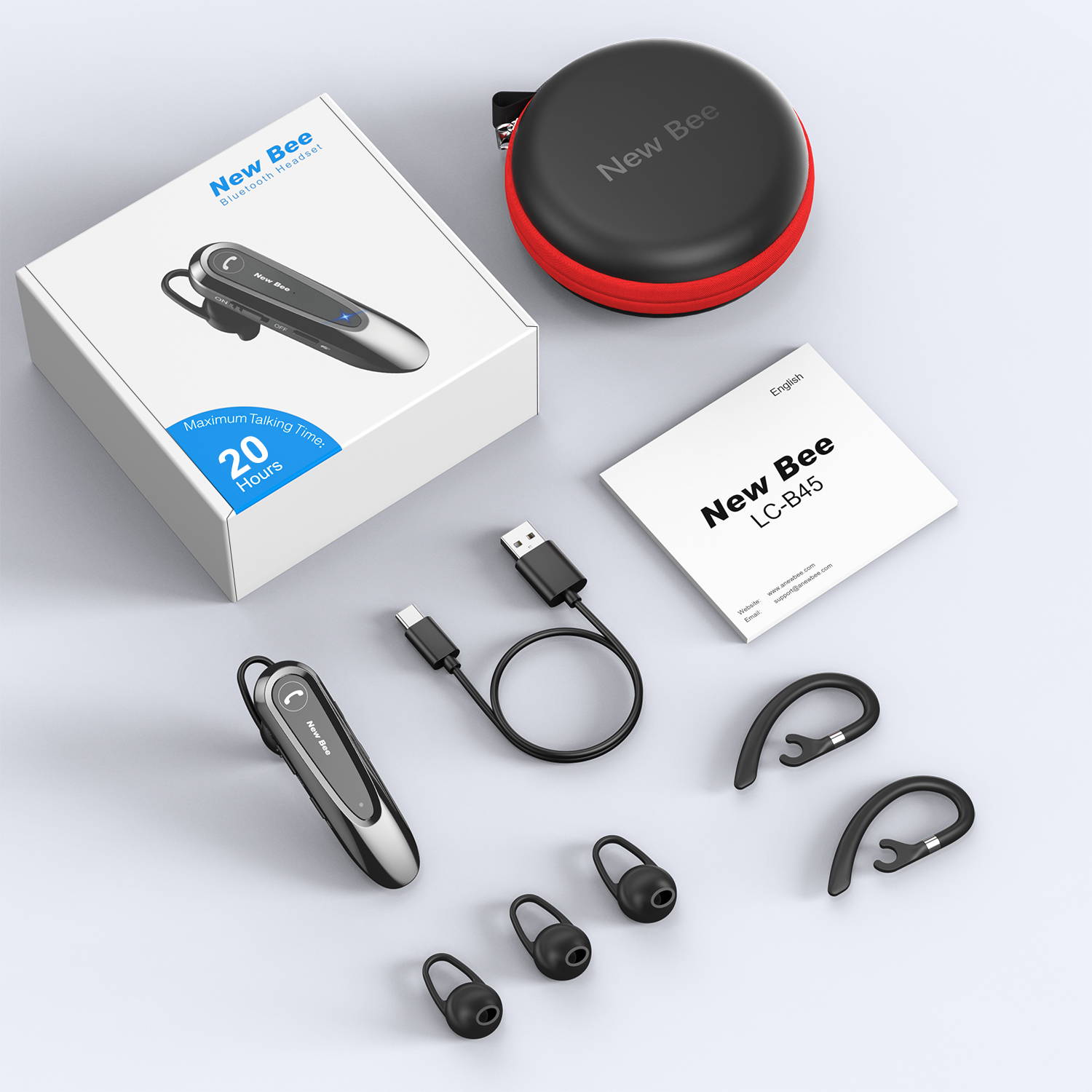 New Bee B45 Bluetooth headsets