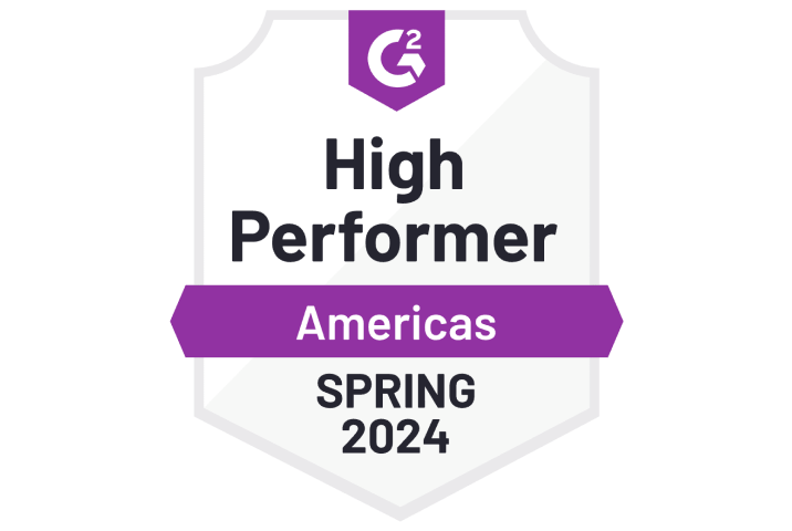 G2 High Performer Americas Fall 2024