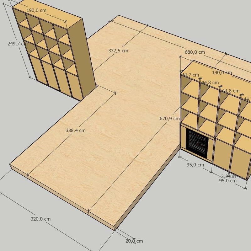 Projecten op maat, klantproject Houtenmeubelshop