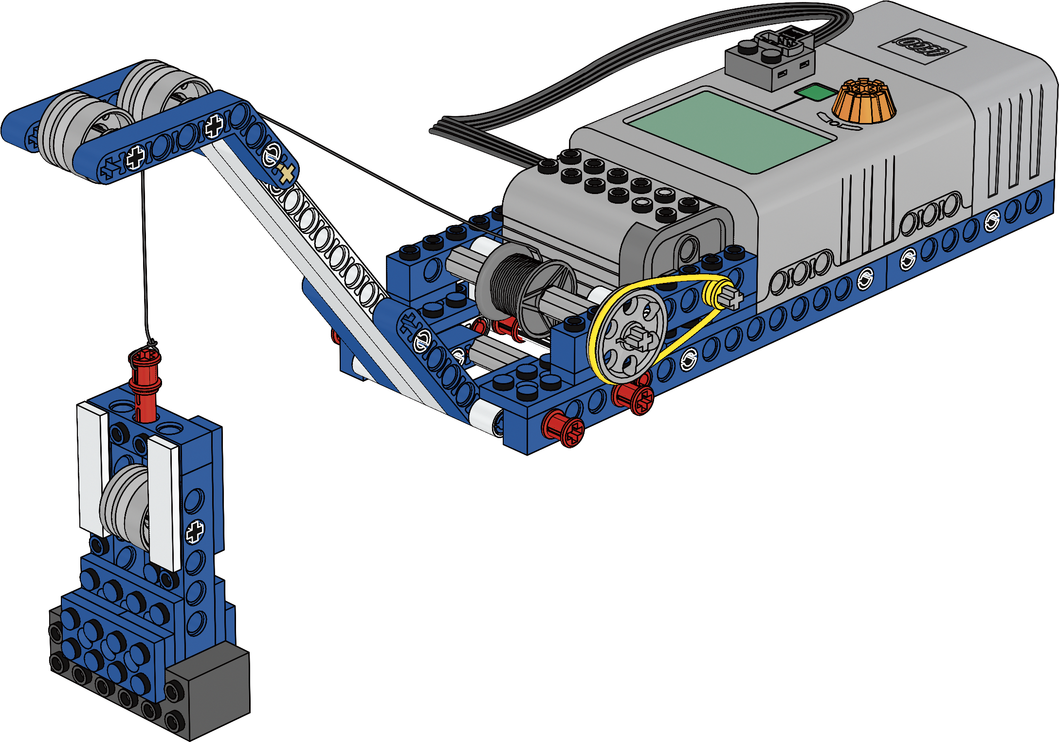 LEGO Pulleys