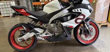 2025 APRILIA RS 457 motorcycle for rent near Manor, TX