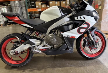 2025 APRILIA RS 457 motorcycle for rent near Manor, TX