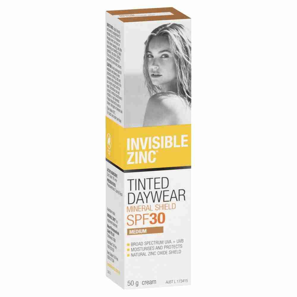Invisible Zinc Tinted Daywear Medium SPF 30+ 50g - Image 2