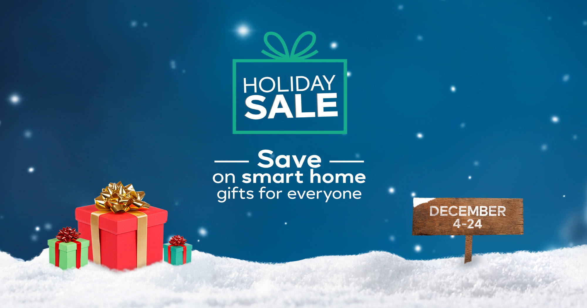 Smart Home Holiday Deals Holiday sale