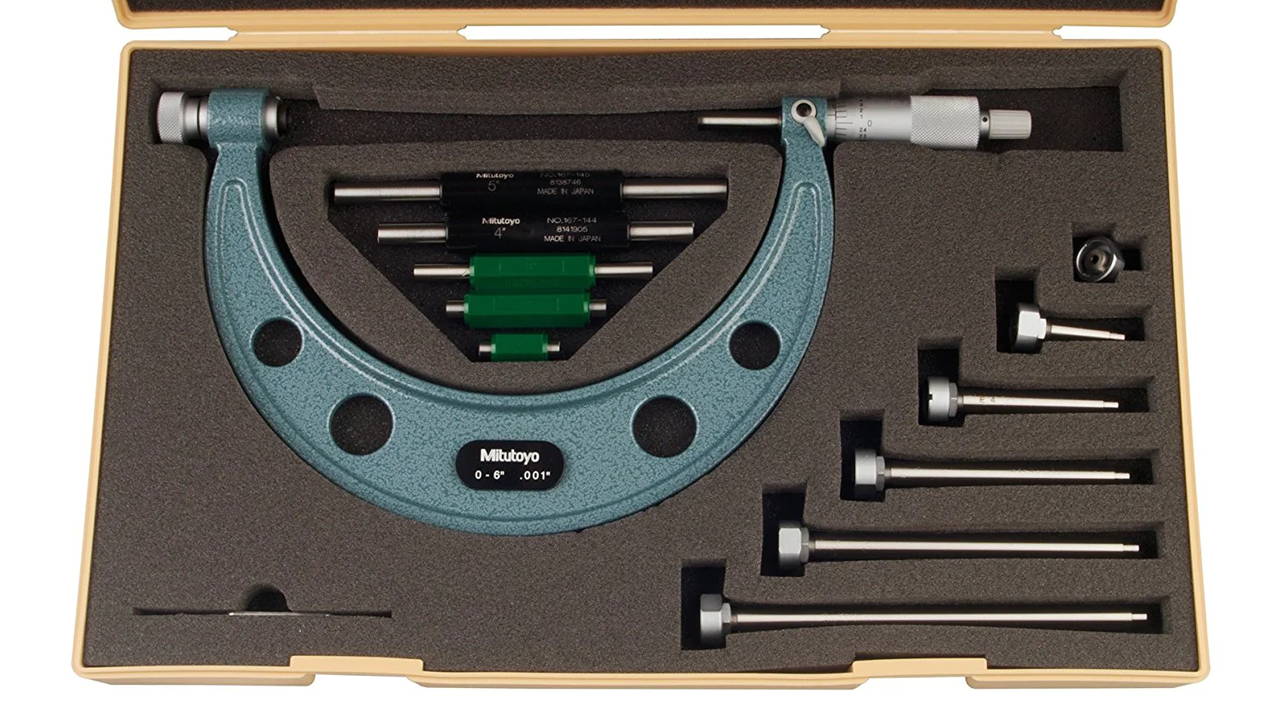 Standard Interchangeable Anvil Micrometers at GreatGages.com