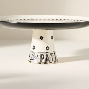 Anthropologie | The Bistro Tile Stoneware Cake Stand